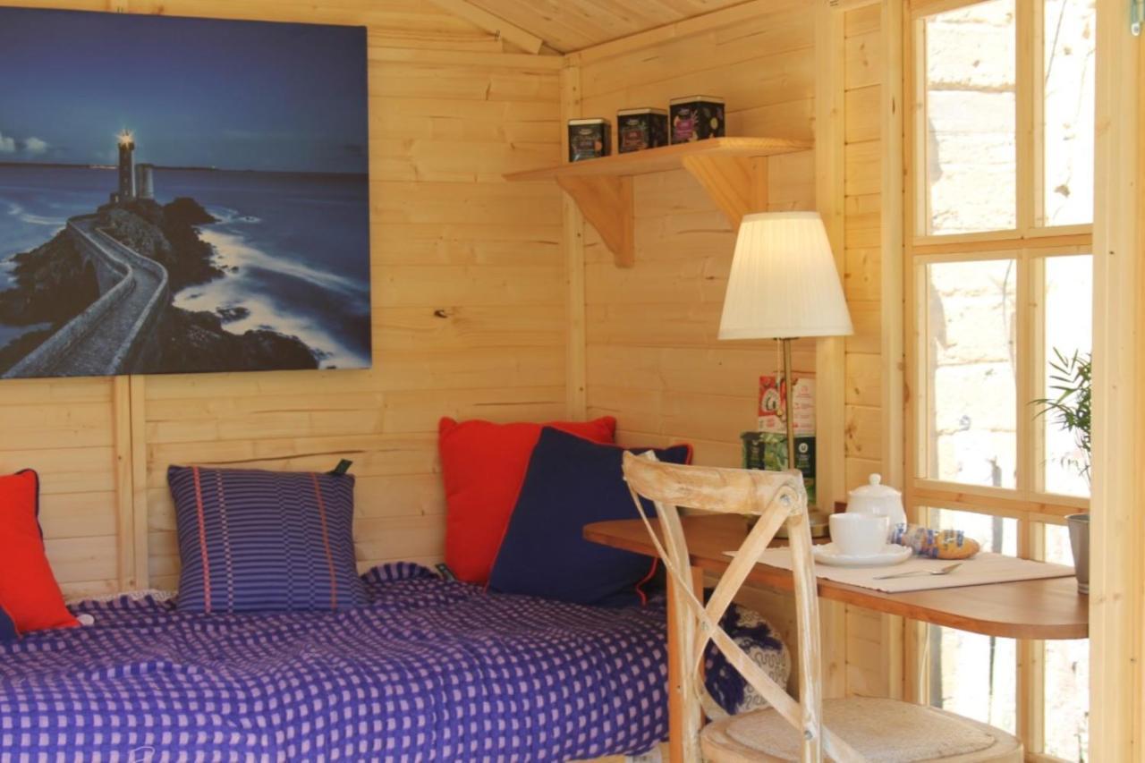 La Cabine Du Capitaine 4M² - Sdb Partagee Exterieure Chavagne Exteriör bild