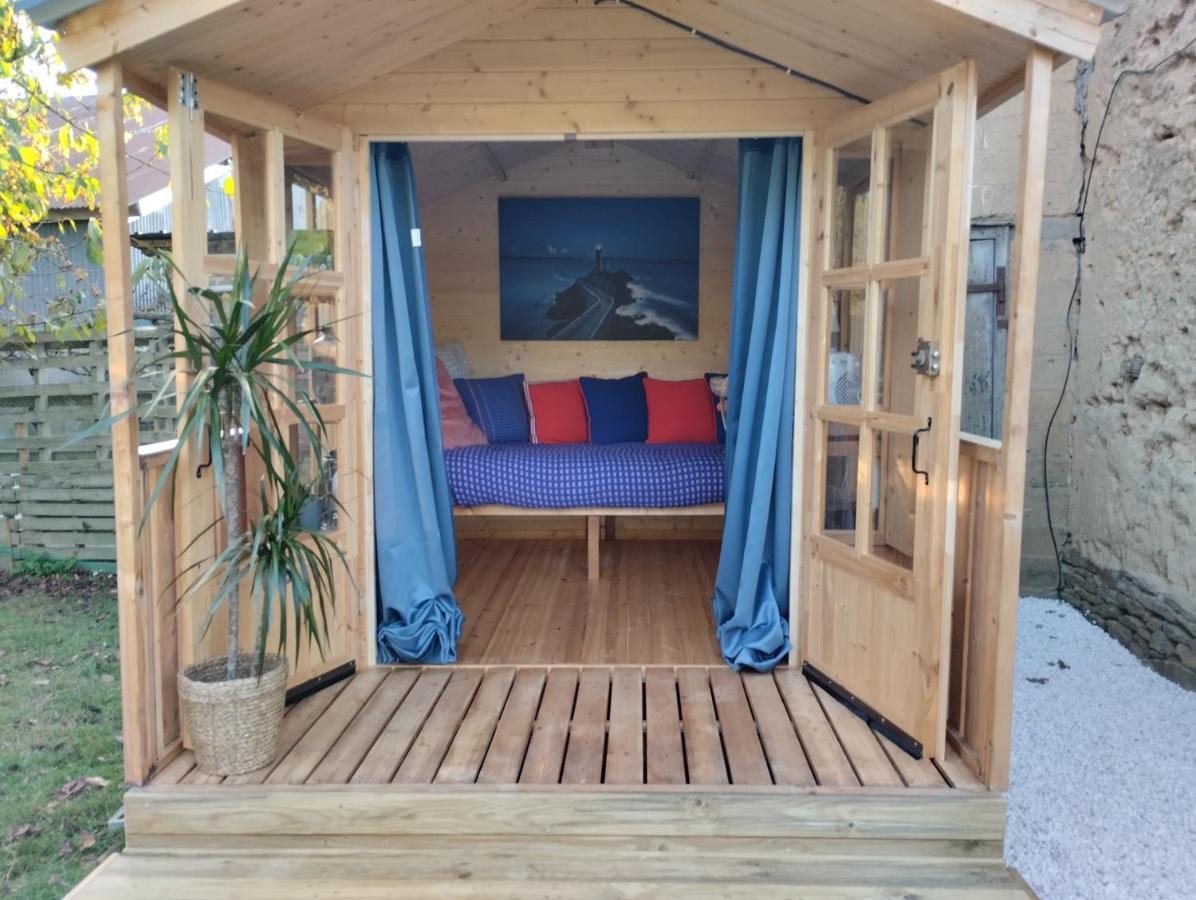 La Cabine Du Capitaine 4M² - Sdb Partagee Exterieure Chavagne Exteriör bild
