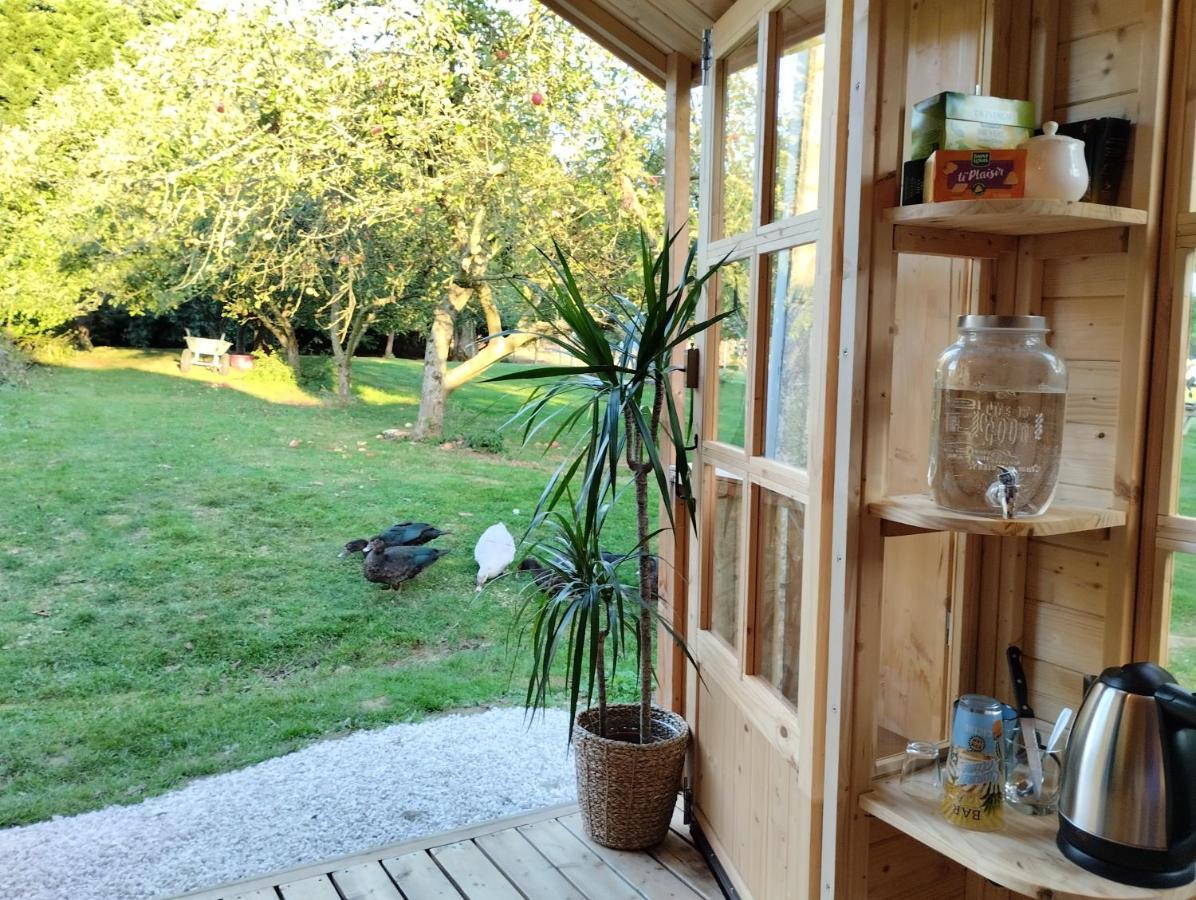 La Cabine Du Capitaine 4M² - Sdb Partagee Exterieure Chavagne Exteriör bild